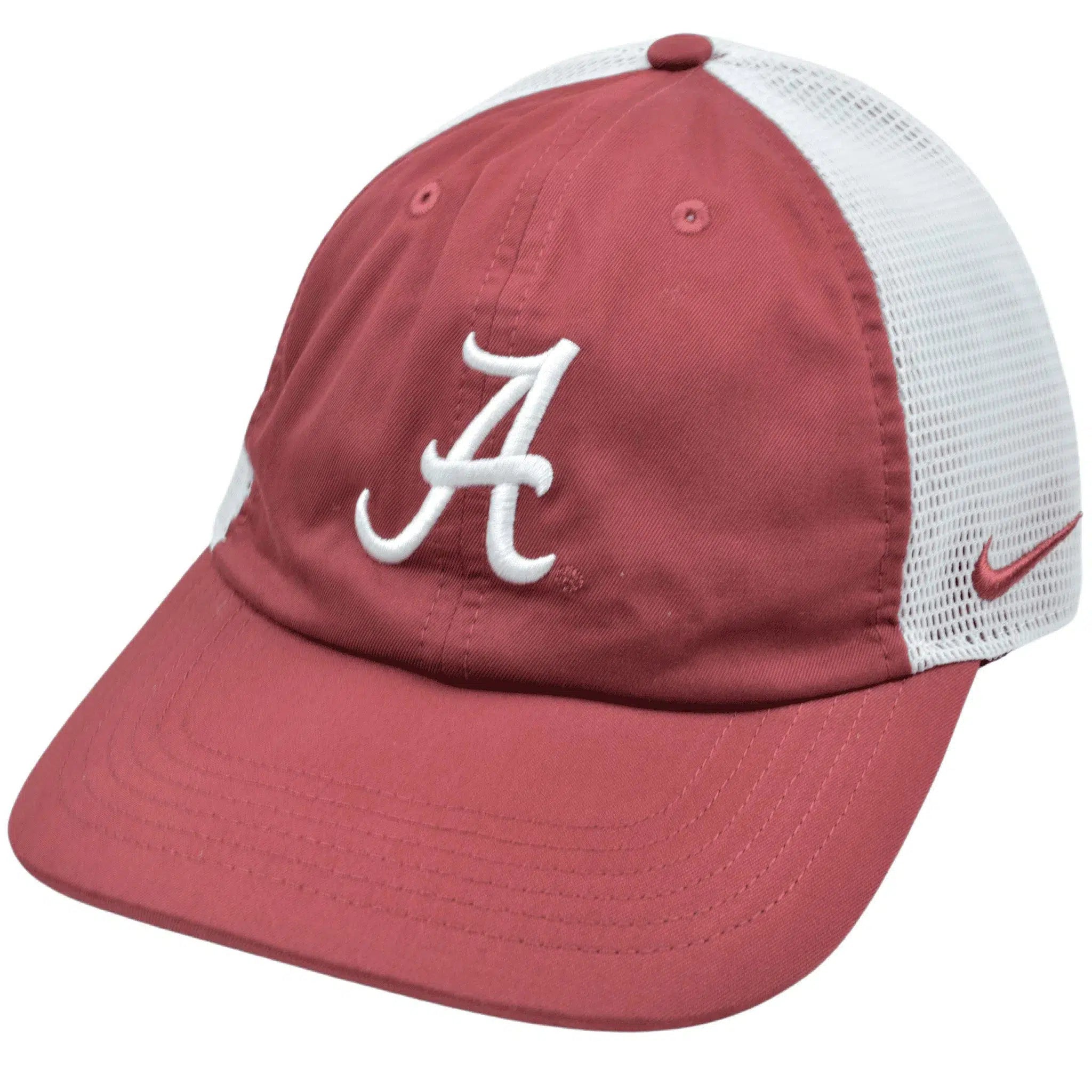 Alabama Crimson Nike Aerobill Lightweight NCAA Team Meshback Trucker Hat