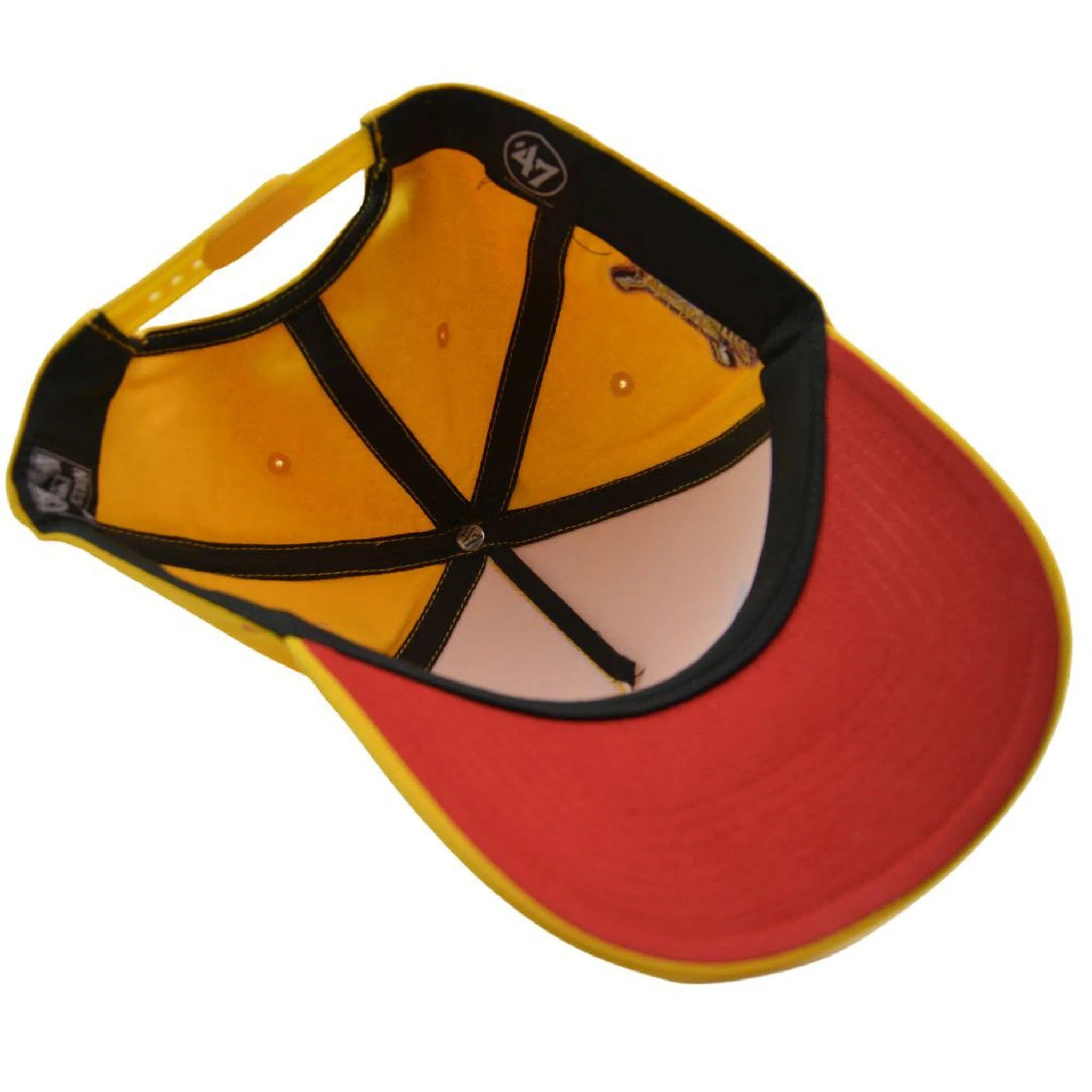 Anaheim Angels MLB Yellow MVP Throwback Logo Adjustable Baseball Hat