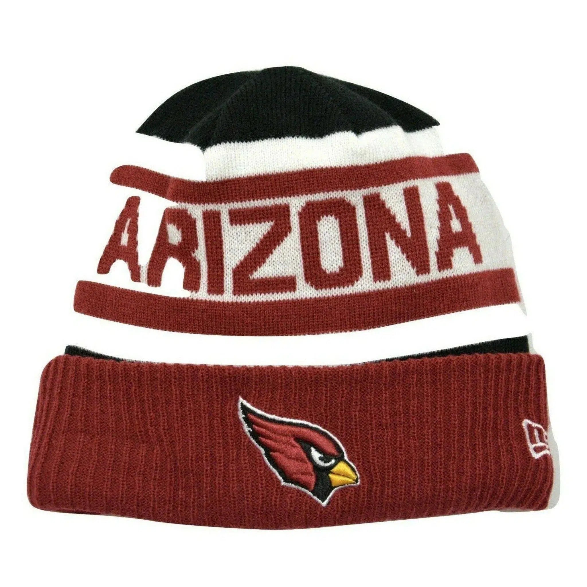 Arizona Cardinals New Era Biggest Fan Redux NFL Knit Cuffed Beanie Winter Hat