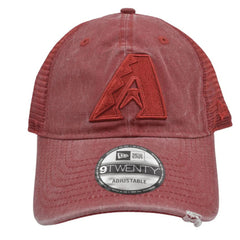 Arizona Diamondbacks New Era 9TWENTY Relaxed MLB Tonal Washed Red Adjustable Hat Baseball Hat