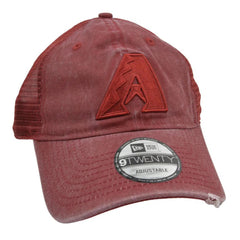 Arizona Diamondbacks New Era 9TWENTY Relaxed MLB Tonal Washed Red Adjustable Hat Baseball Hat