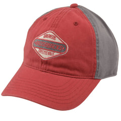 Arkansas Razorbacks NCAA 2 Tone Red & Gray Team Dad Hat