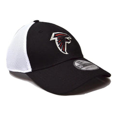 Atlanta Falcons 39THIRTY Neo Black & White NFL Football Flex Fit Cap