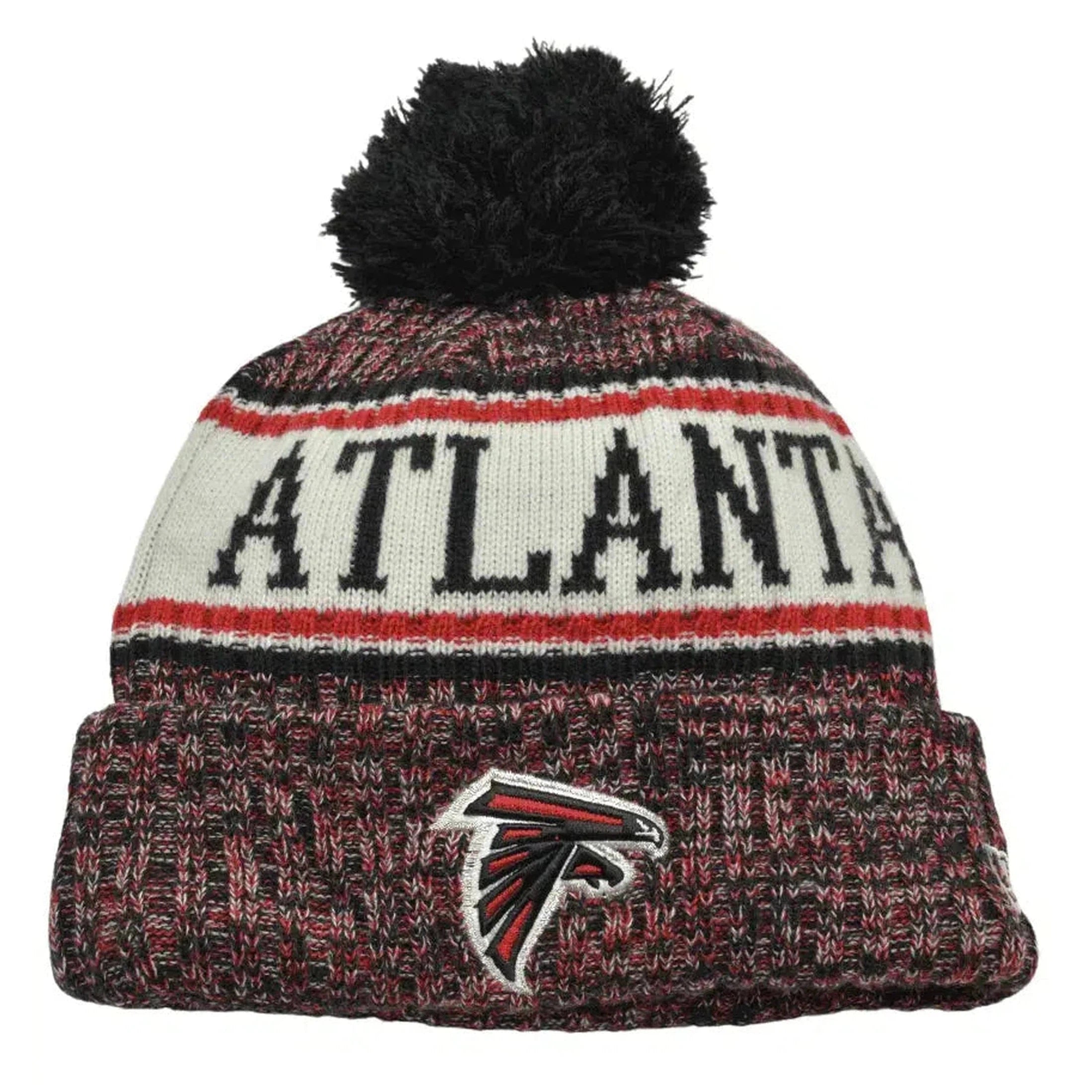 Atlanta Falcons NFL Football Team Sport Knit Beanie Pom Pom Winter Hat