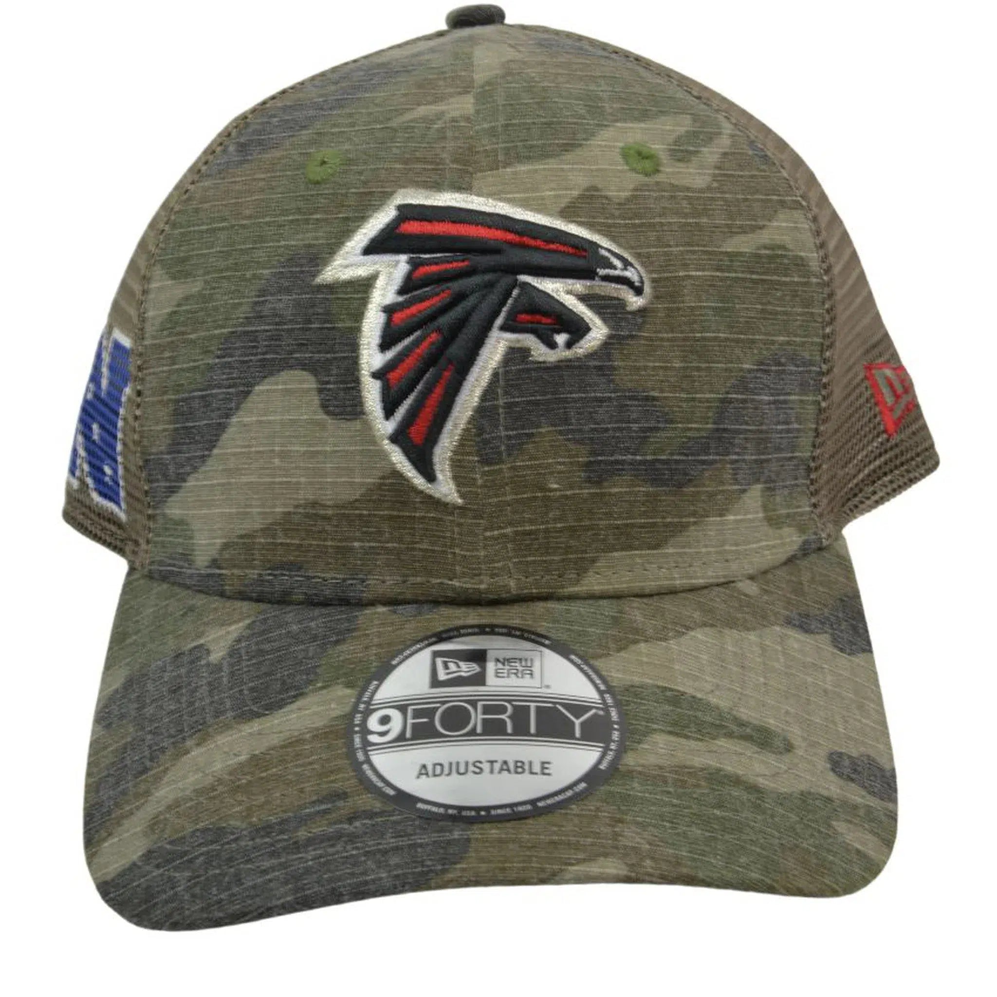 Atlanta Falcons New Era 9FORTY NFL Ripstop Woodland Camo Meshback Hat