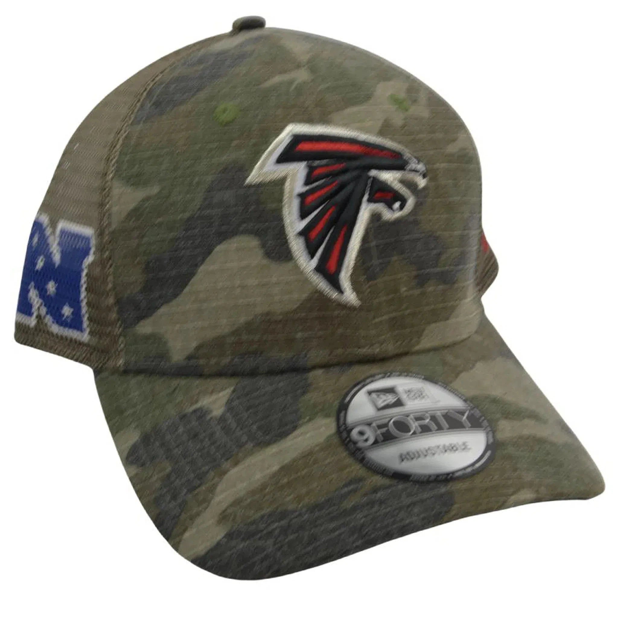 Atlanta Falcons New Era 9FORTY NFL Ripstop Woodland Camo Meshback Hat