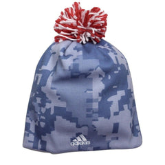 Atlanta Hawks Adidas Digital Camo NBA Pride pom pom knit beanie winter hat