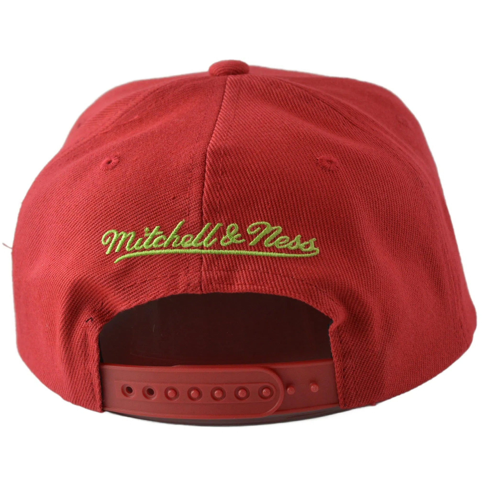 Atlanta Hawks NBA Reverse Grinch Men's Basketball Snapback Cap Flat bill Hat by Mitchell & Ness