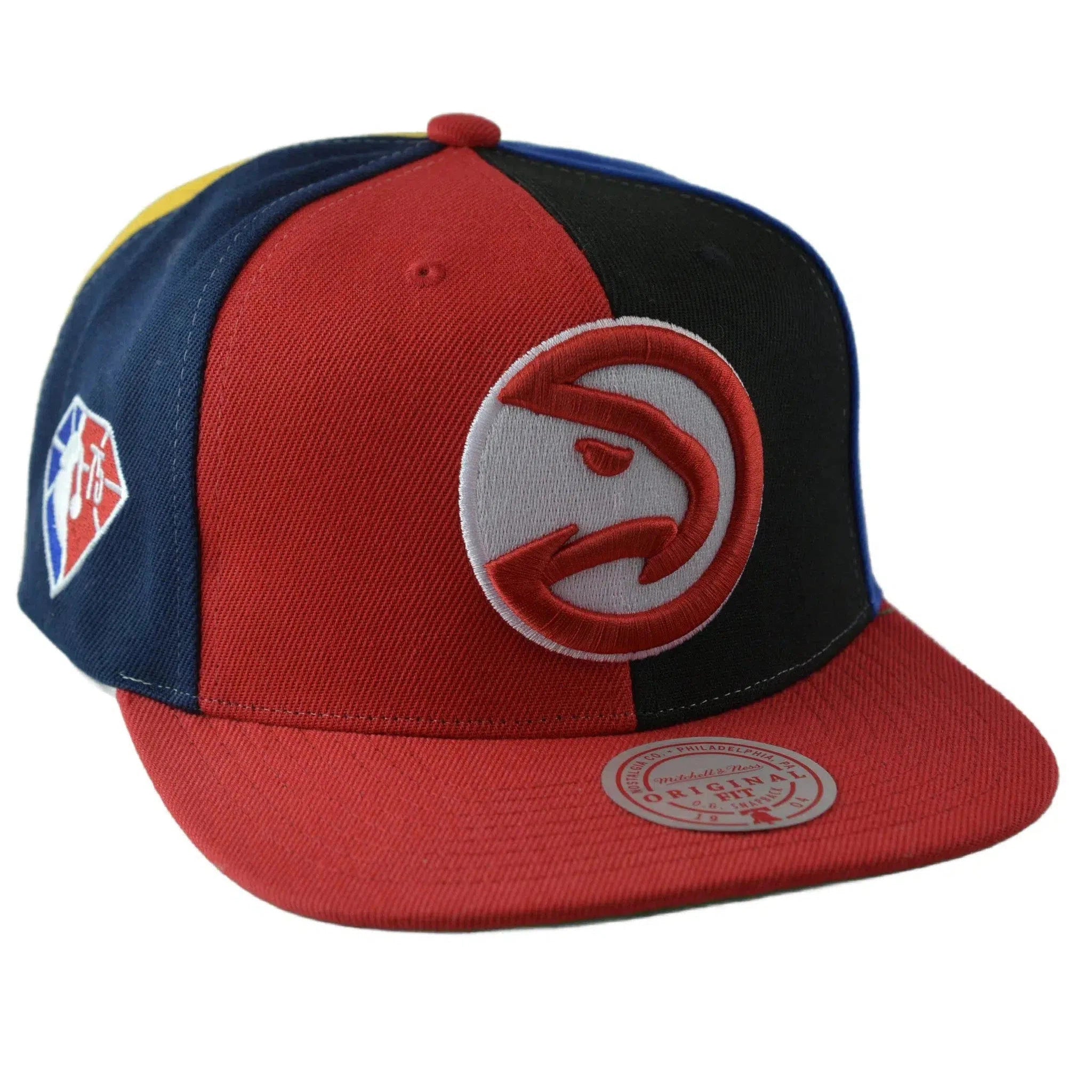 Atlanta Hawks What The? NBA 75th Anniversary Men's Snapback Hat by Mitchell & Ness