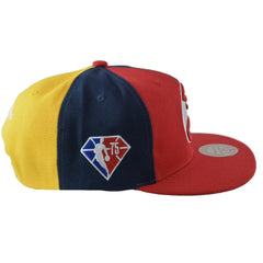 Atlanta Hawks What The? NBA 75th Anniversary Men's Snapback Hat by Mitchell & Ness