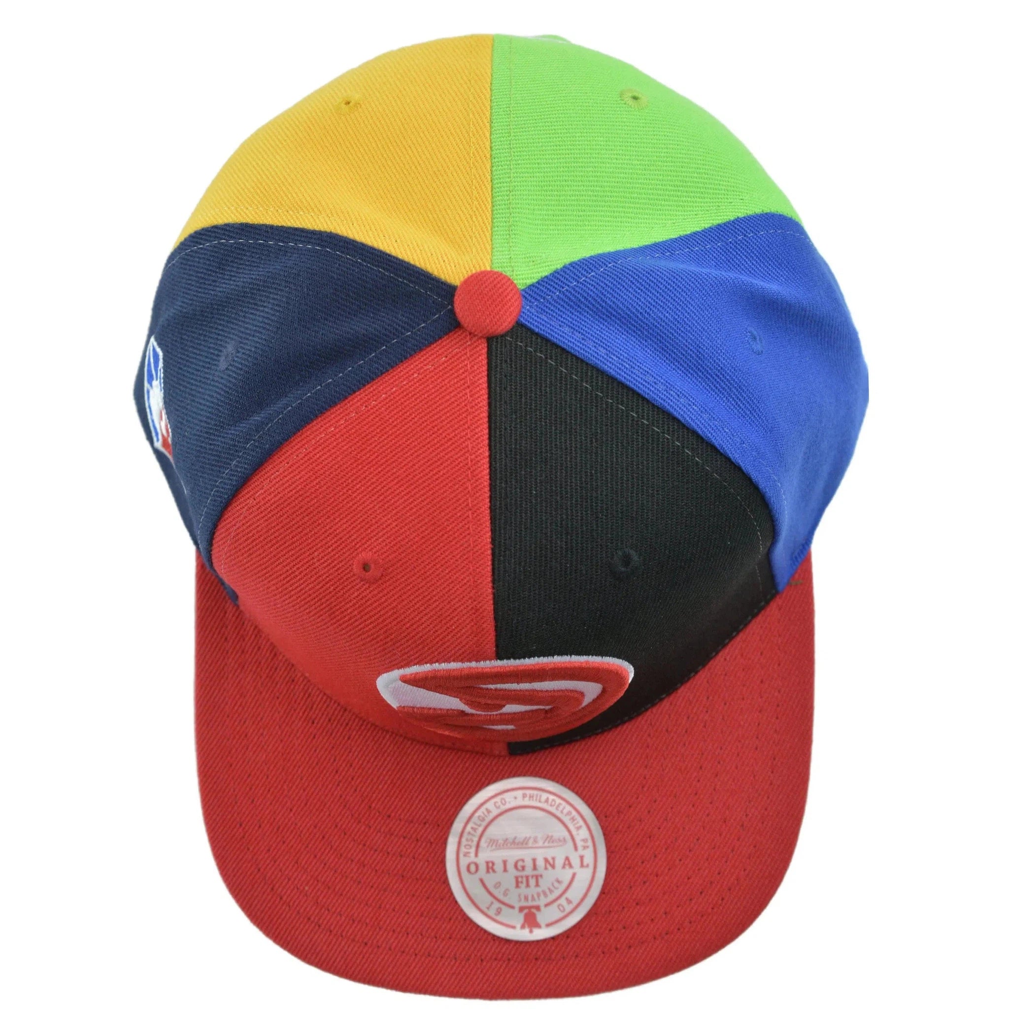 Atlanta Hawks What The? NBA 75th Anniversary Men's Snapback Hat by Mitchell & Ness