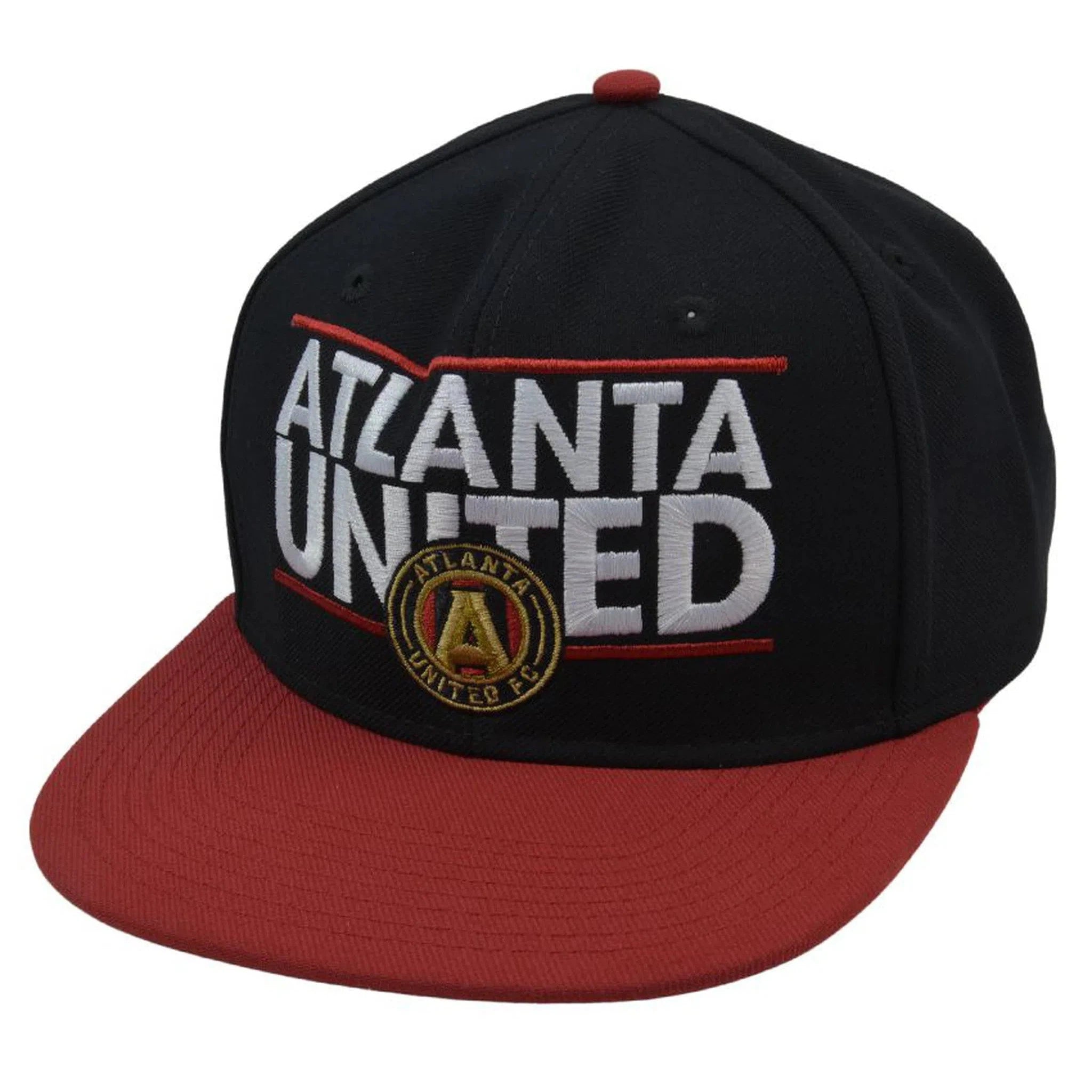 Atlanta United FC adidas 148VZ Dassler MLS Soccer Team Flat Bill Snapback Hat