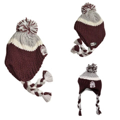 Montana Grizzlies Adidas Youth NCAA Knit Tassel Winter Hat Beanie