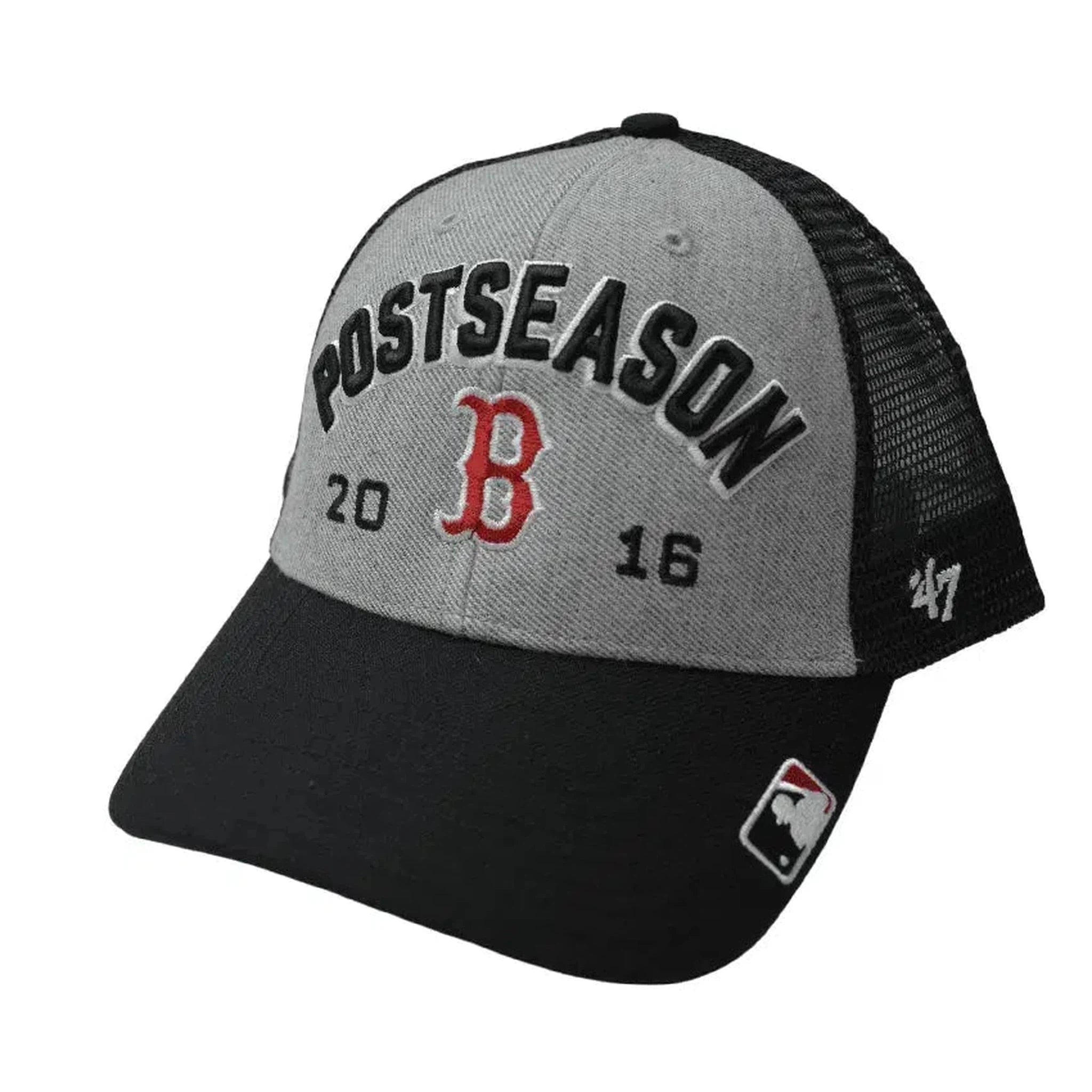 Boston Red Sox 2016 MLB Postseason Adjustable Meshback Baseball Hat