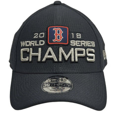 Boston Red Sox 39THIRTY Dark Gray World Series Champions MLB Baseball Hat