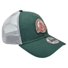 Boston Red Sox New Era 9FORTY 9x MLB World Series Champs Kelly Green Mesh Back Baseball Hat