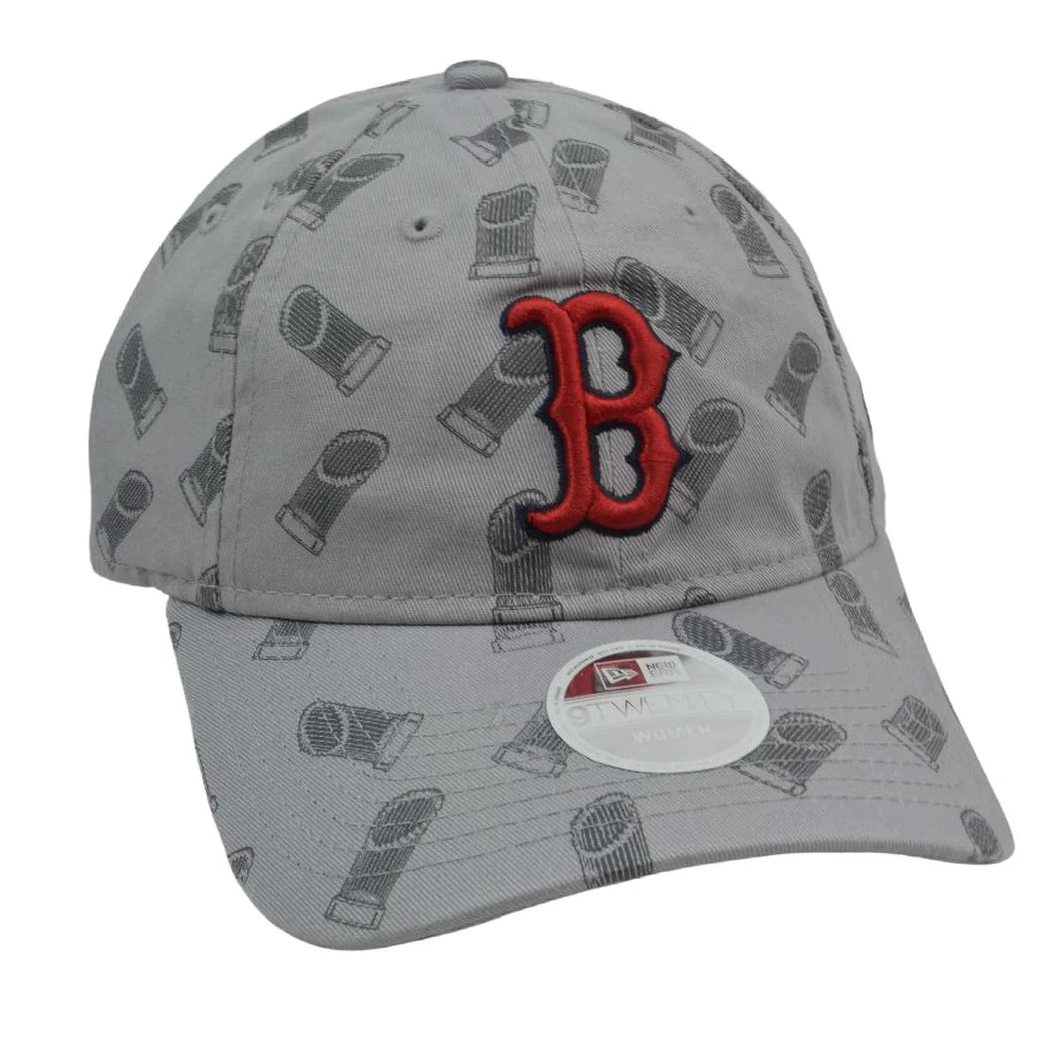 Boston Red Sox New Era 9FORTY Women's MLB World Series Trophy Baseball Hat