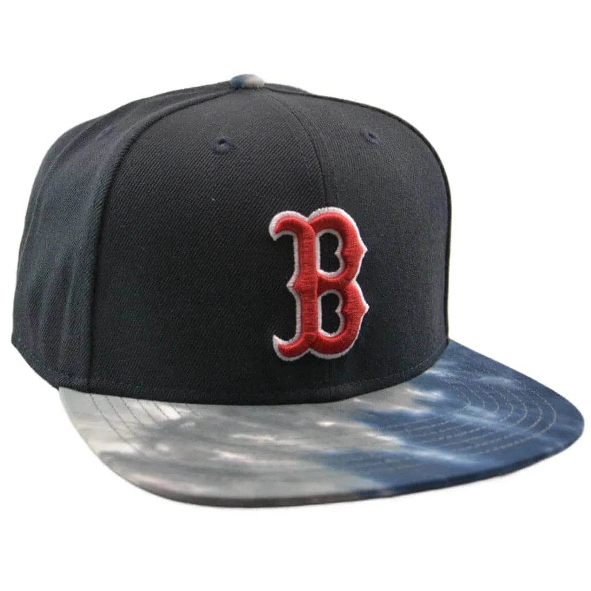 Boston Red Sox Team Color Truckin MLB Captain 2Tone Snapback Hat