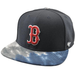 Boston Red Sox Team Color Truckin MLB Captain 2Tone Snapback Hat