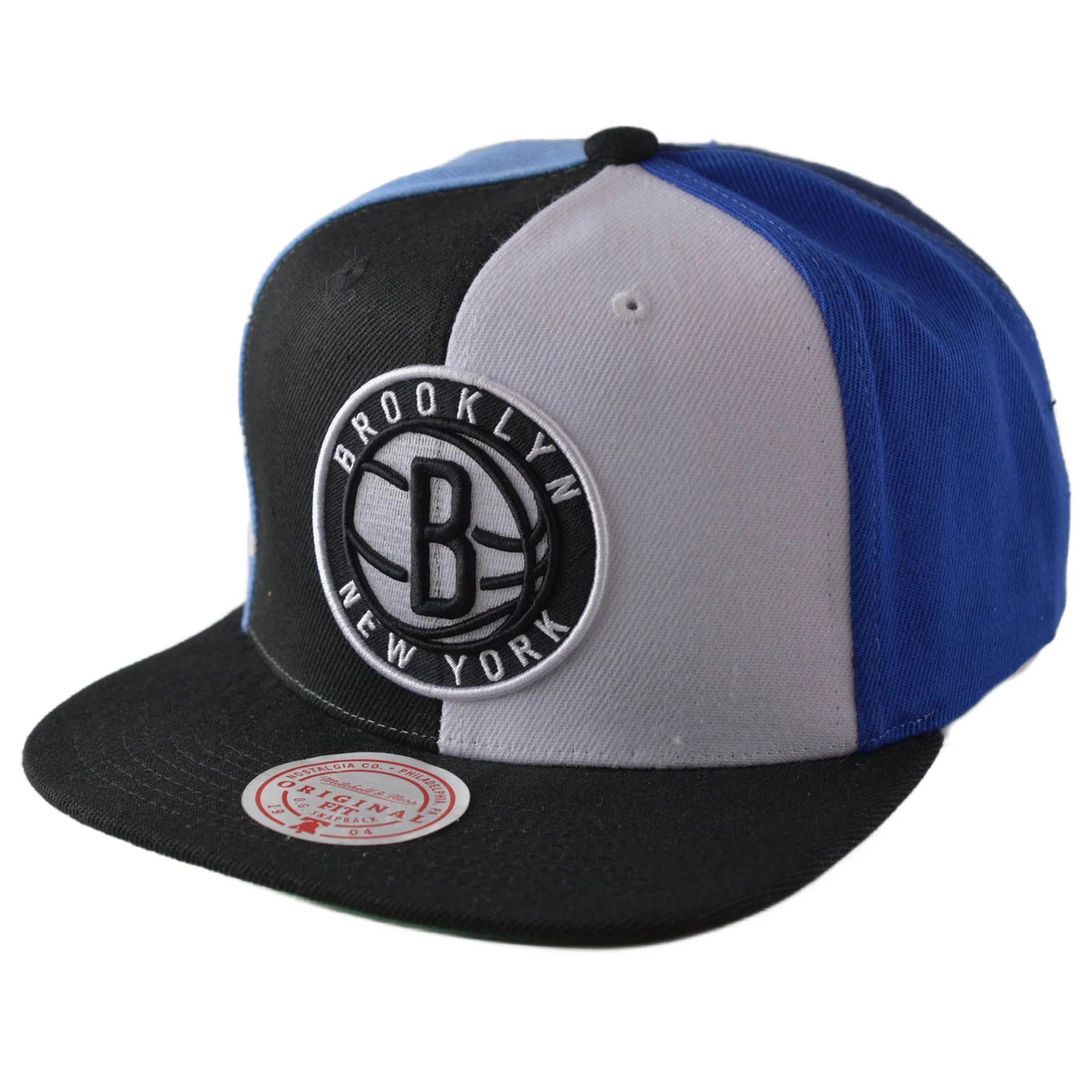 Brooklyn Nets What The? NBA 75th Anniversary Men's Snapback Hat by Mitchell & Ness