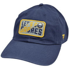 Buffalo Sabres Fanatics Let's Go Sabres NHL Logo Adjustable Hockey Hat