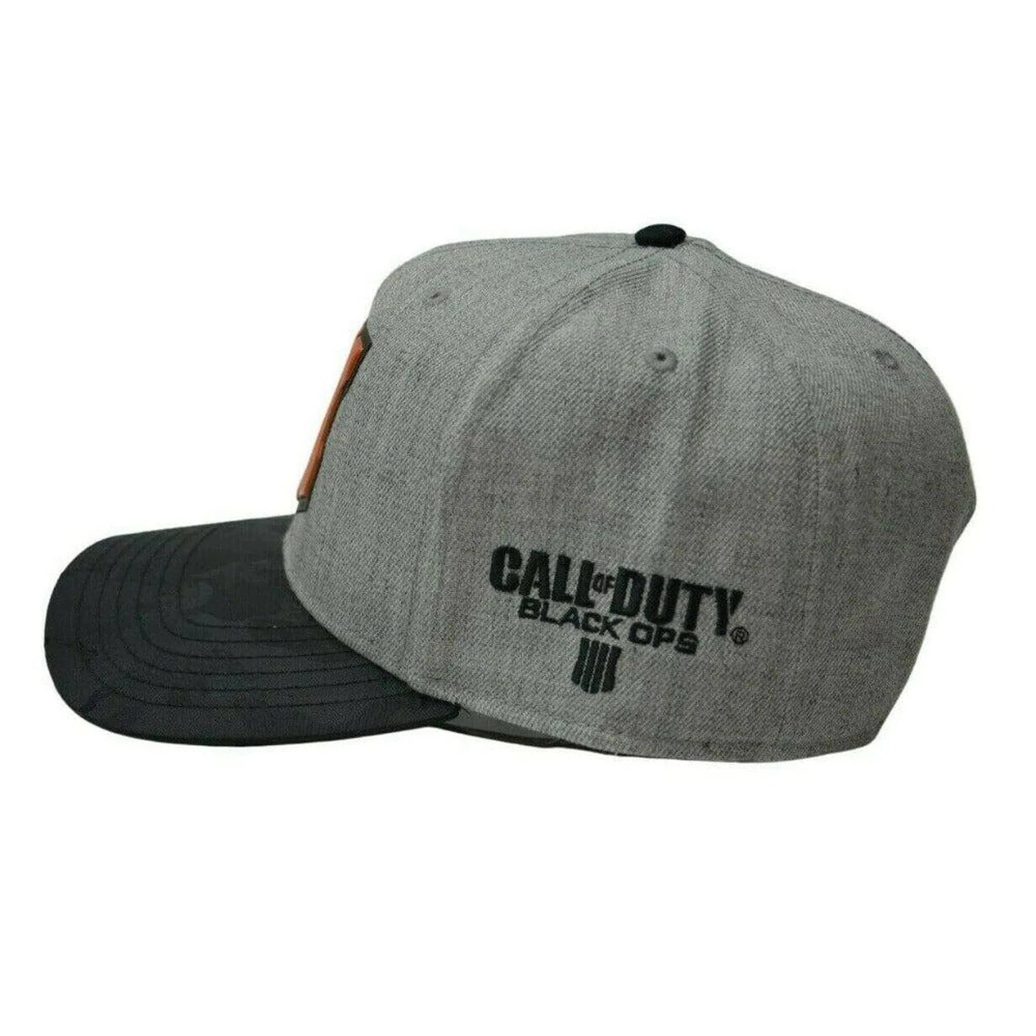 Call of Duty Black Ops 4 Shield Chrome Weld Adjustable Snap Back Hat