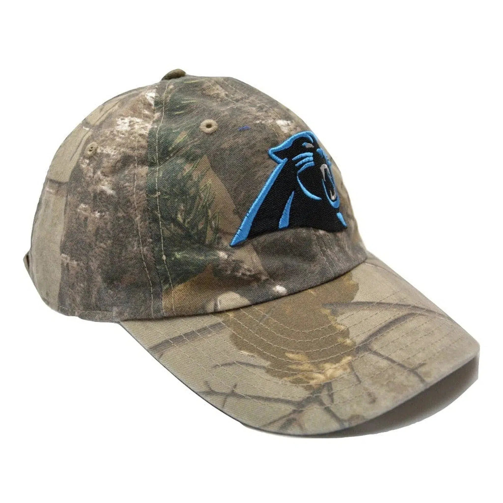 Carolina Panthers NFL Men's Realtree Camouflage Clean Up Adjustable Cap