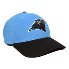 Carolina Panthers NFL Team Apparel 2 Tone Teal & Black Adjustable Football Cap