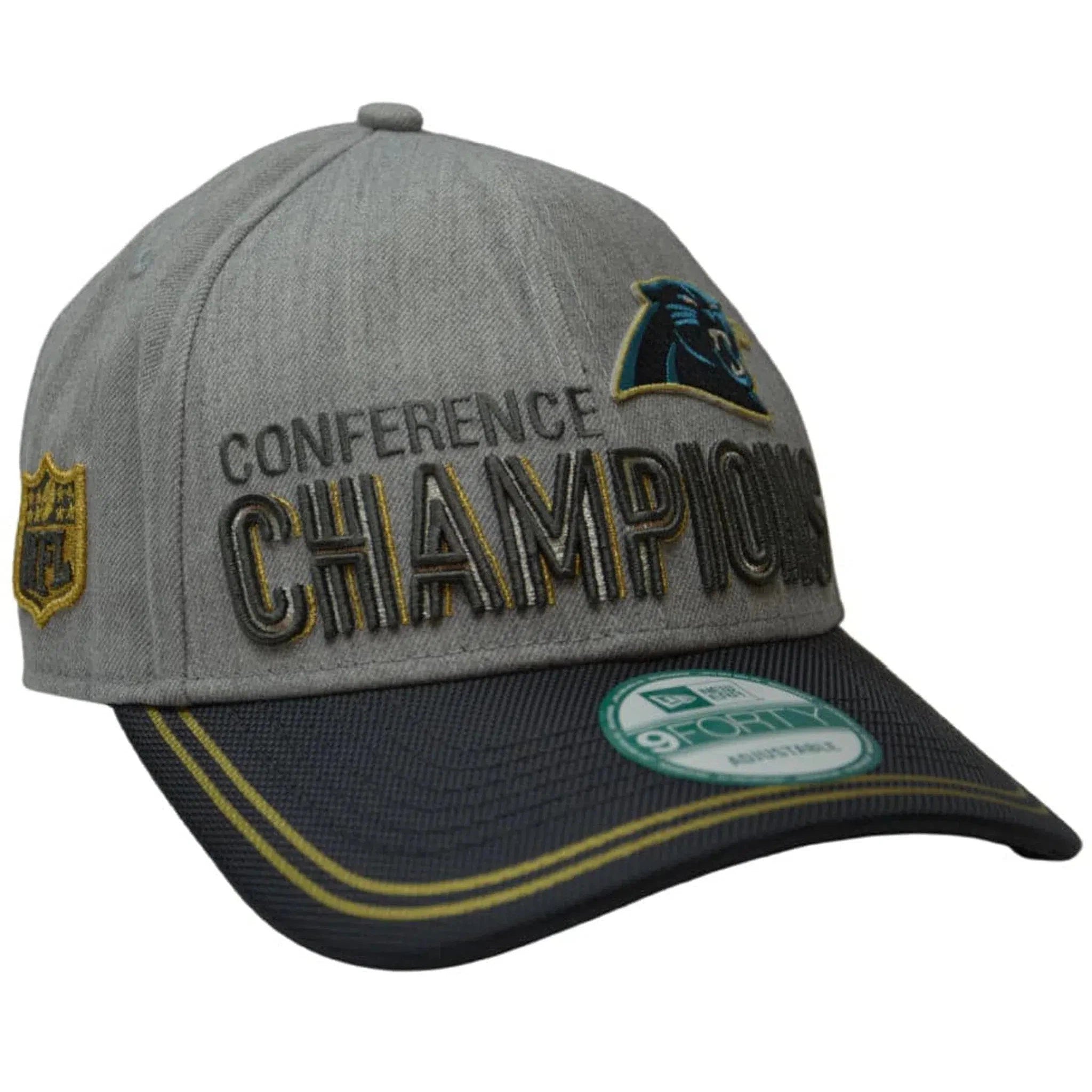 Carolina Panthers New Era 9FORTY NFC Conference Champions Adjustable NFL Hat