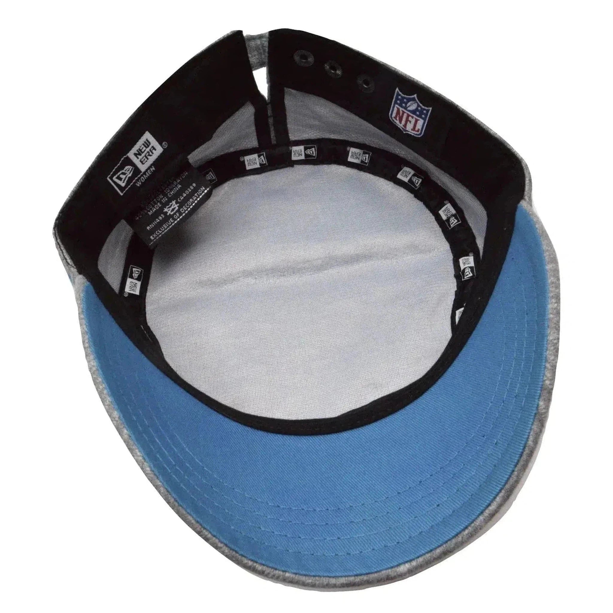 Carolina Panthers New Era Women's NFL Football Military Style Adjustable Cap