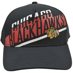 Chicago Blackhawks 11EYZ NHL A Laser Team Meshback Hockey Hat