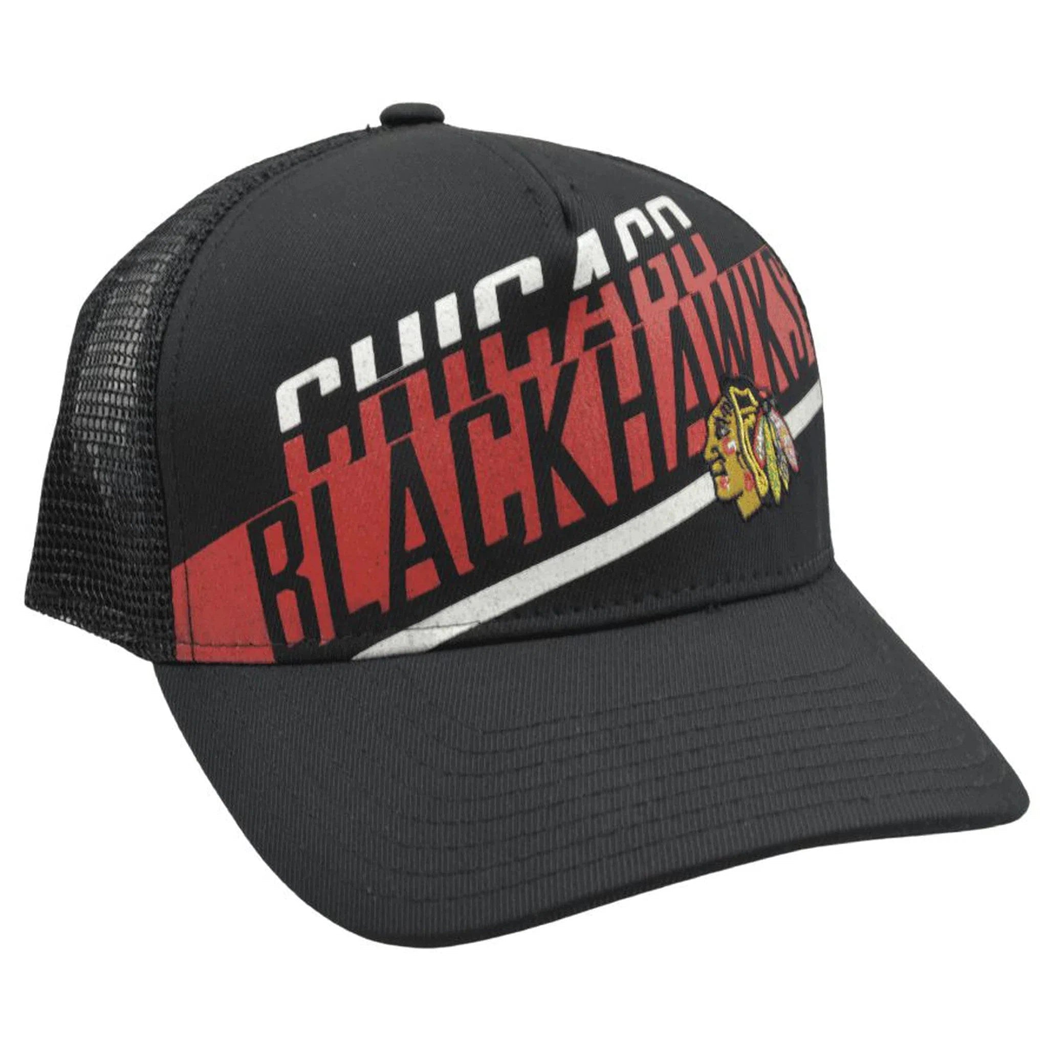 Chicago Blackhawks 11EYZ NHL A Laser Team Meshback Hockey Hat