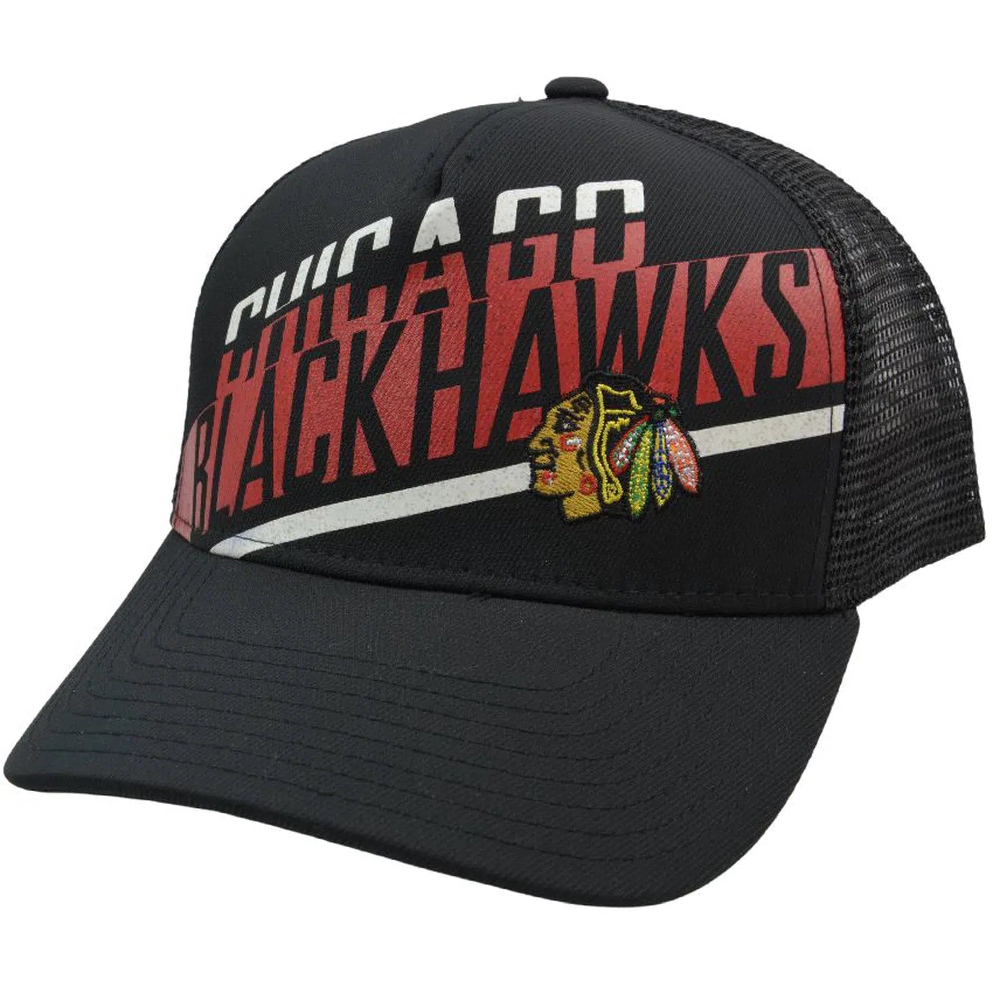 Chicago Blackhawks 11EYZ NHL A Laser Team Meshback Hockey Hat