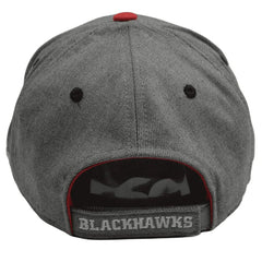 Chicago Blackhawks 181VZ NHL Hockey Red & Gray 2Tone Adjustable Hockey Hat