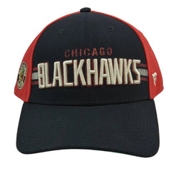 Chicago Blackhawks Fanatics True Classics NHL Logo Adjustable Hockey Hat