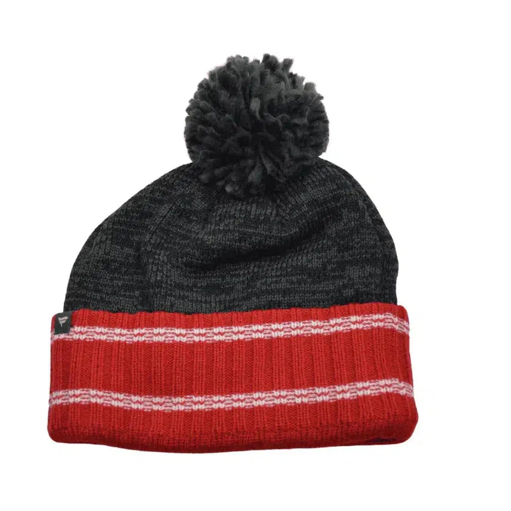 Chicago Blackhawks NHL Gray Series Knit Beanie Pom Pom Winter Hat