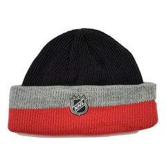 Chicago Blackhawks Reebok KV07Z NHL T & T Captains Knit Hockey Beanie Winter Hat