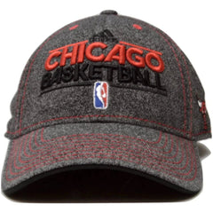 Chicago Bulls Adidas M168Z NBA Basketball Gray Team Flex Fit Hat - L/XL