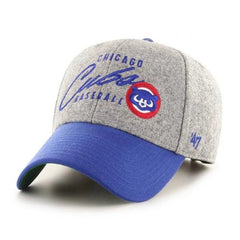 Chicago Cubs MLB Cooperstown Gray Fenmore MVP Adjustable Hat