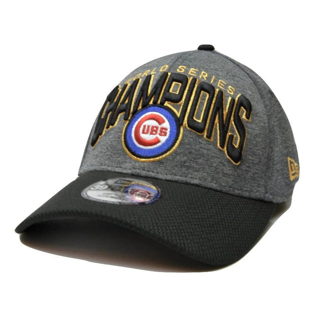 Chicago Cubs New Era 39THIRTY World Series Champions MLB Baseball Hat