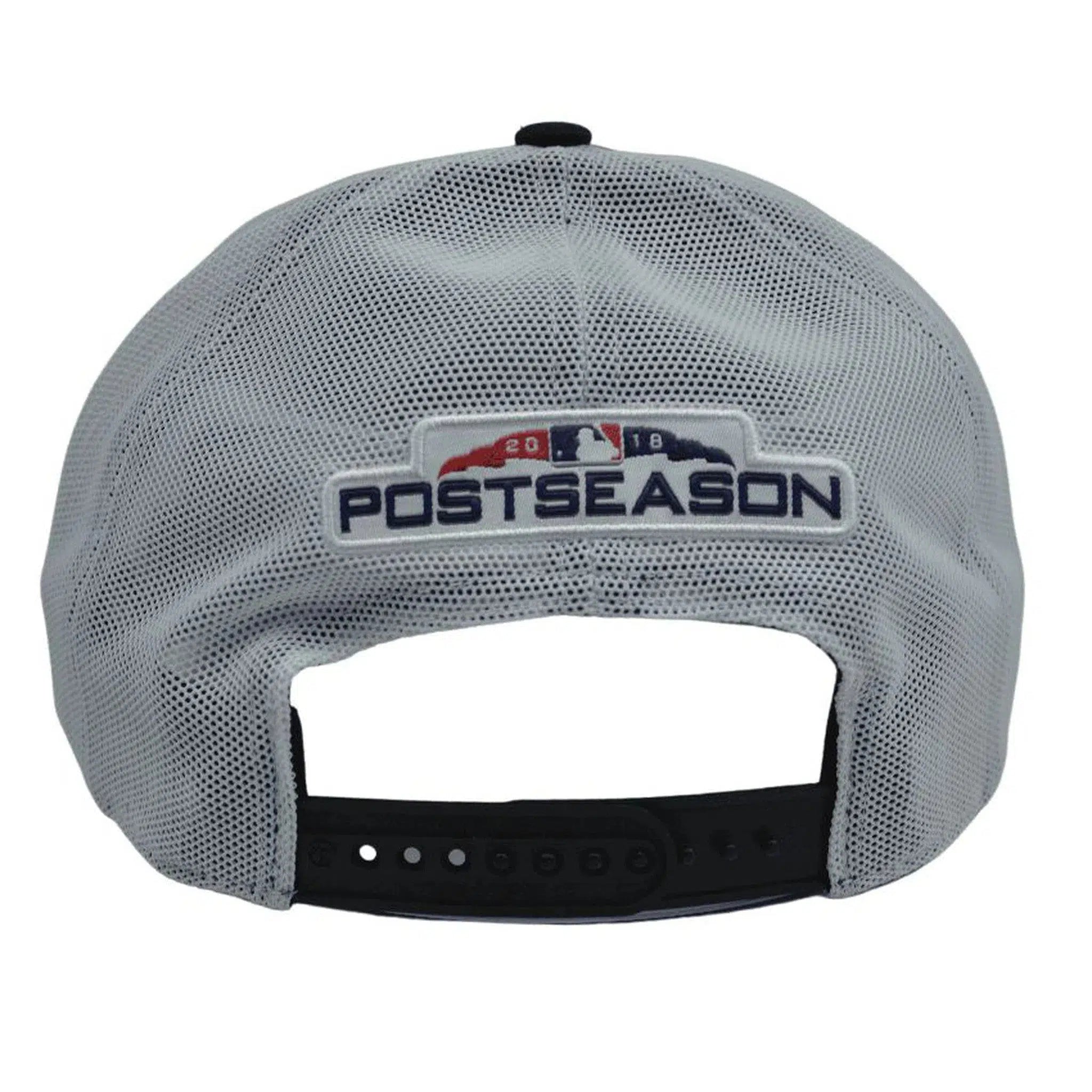 Chicago Cubs Postseason Adjustable Mesh Back MLB Baseball Hat