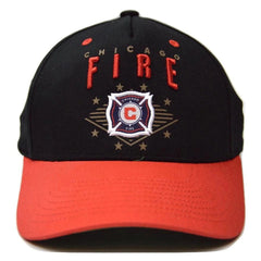 Chicago Fire MLS Floater 2 Tone Adjustable Soccer Cap Hat