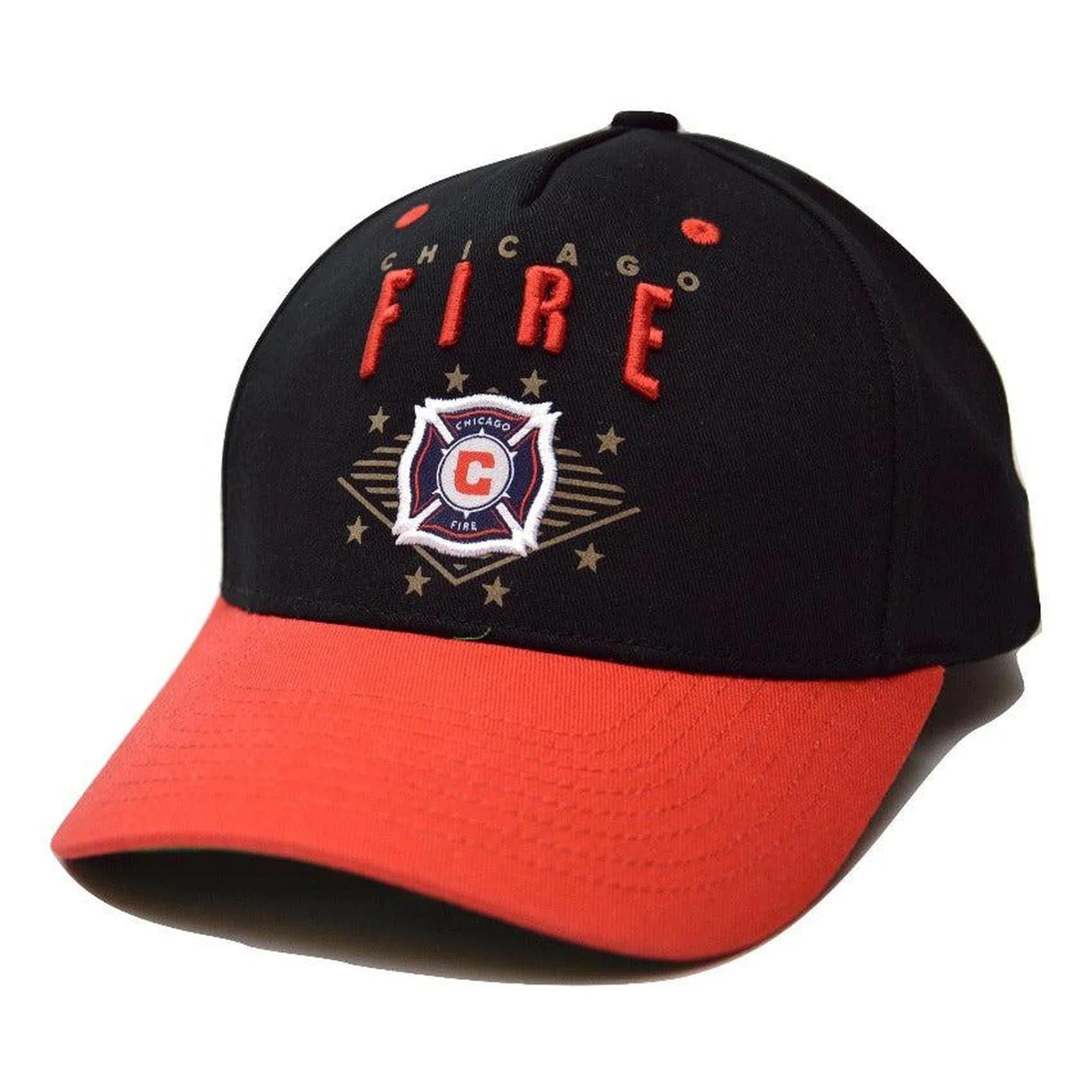 Chicago Fire MLS Floater 2 Tone Adjustable Soccer Cap Hat