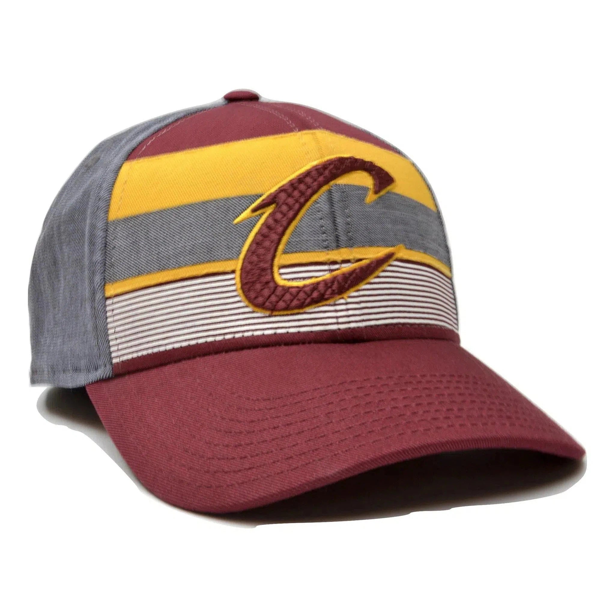 Cleveland Cavaliers Adidas M741Z NBA Basketball Team Logo Flex Fit Hat L/XL