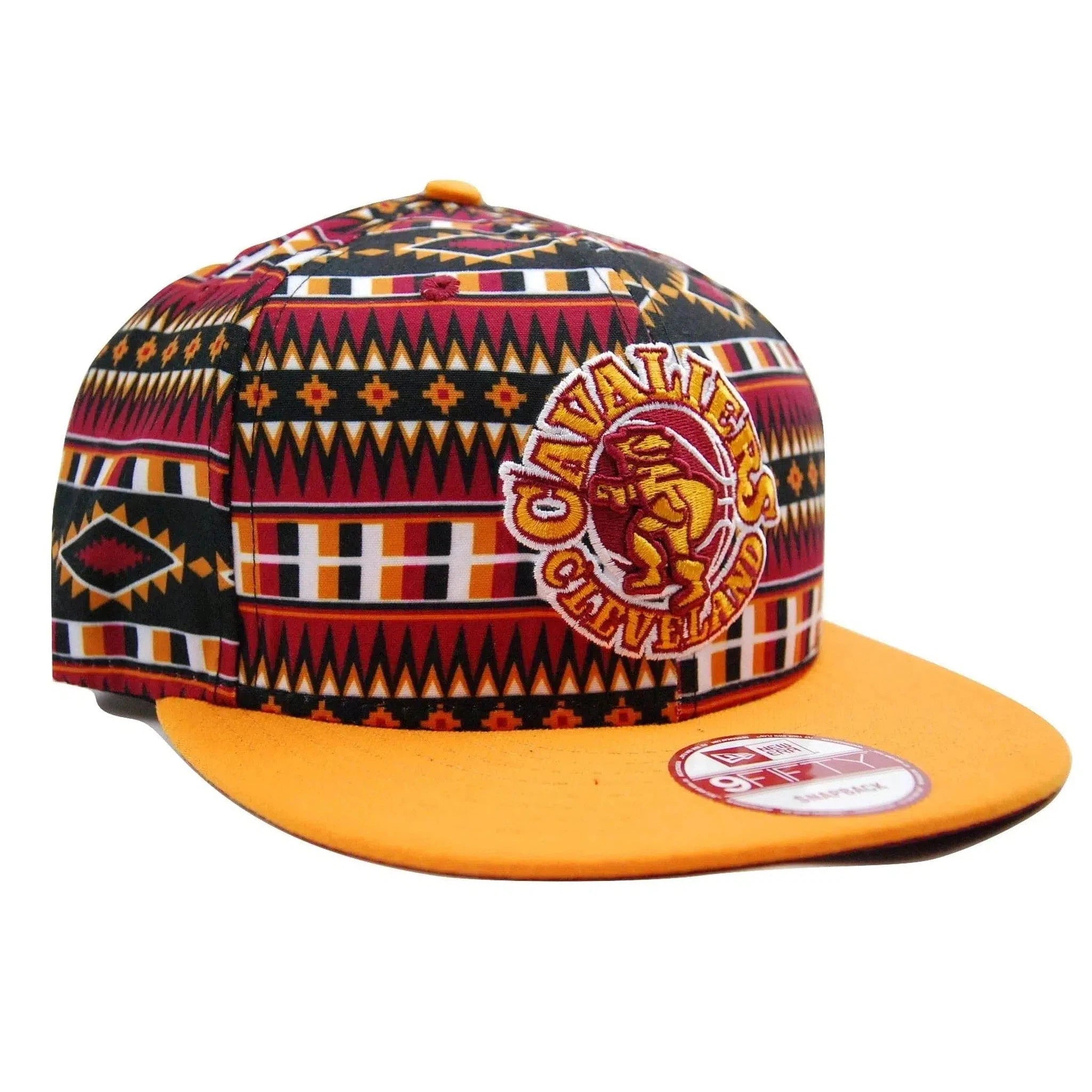 Cleveland Cavaliers New Era 9FIFTY Hardwood Classic All Print NBA Snapback Cap