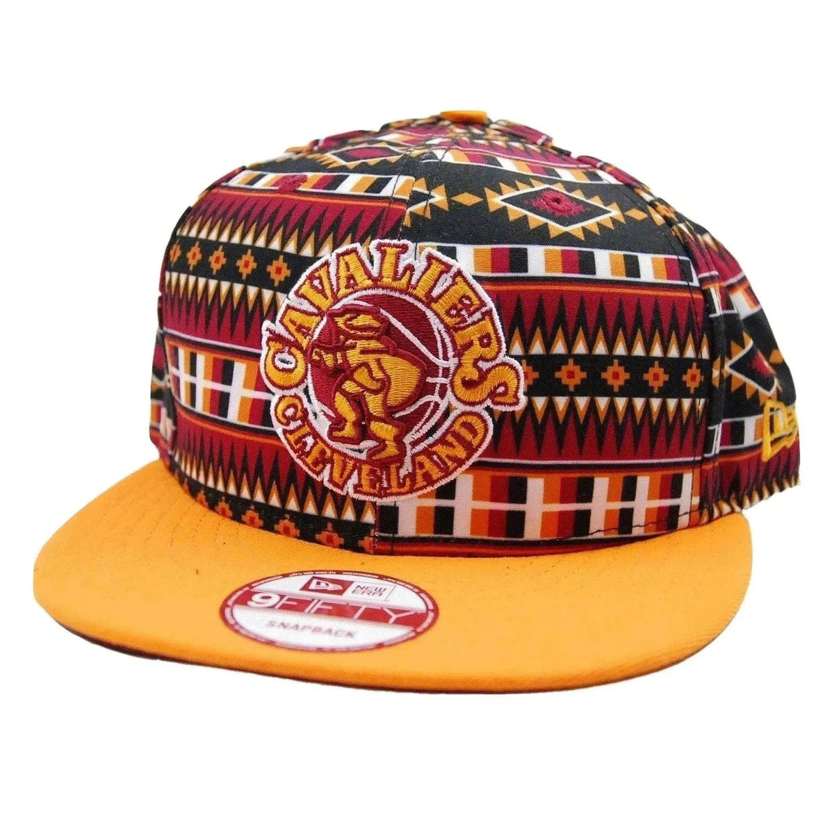 Cleveland Cavaliers New Era 9FIFTY Hardwood Classic All Print NBA Snapback Cap