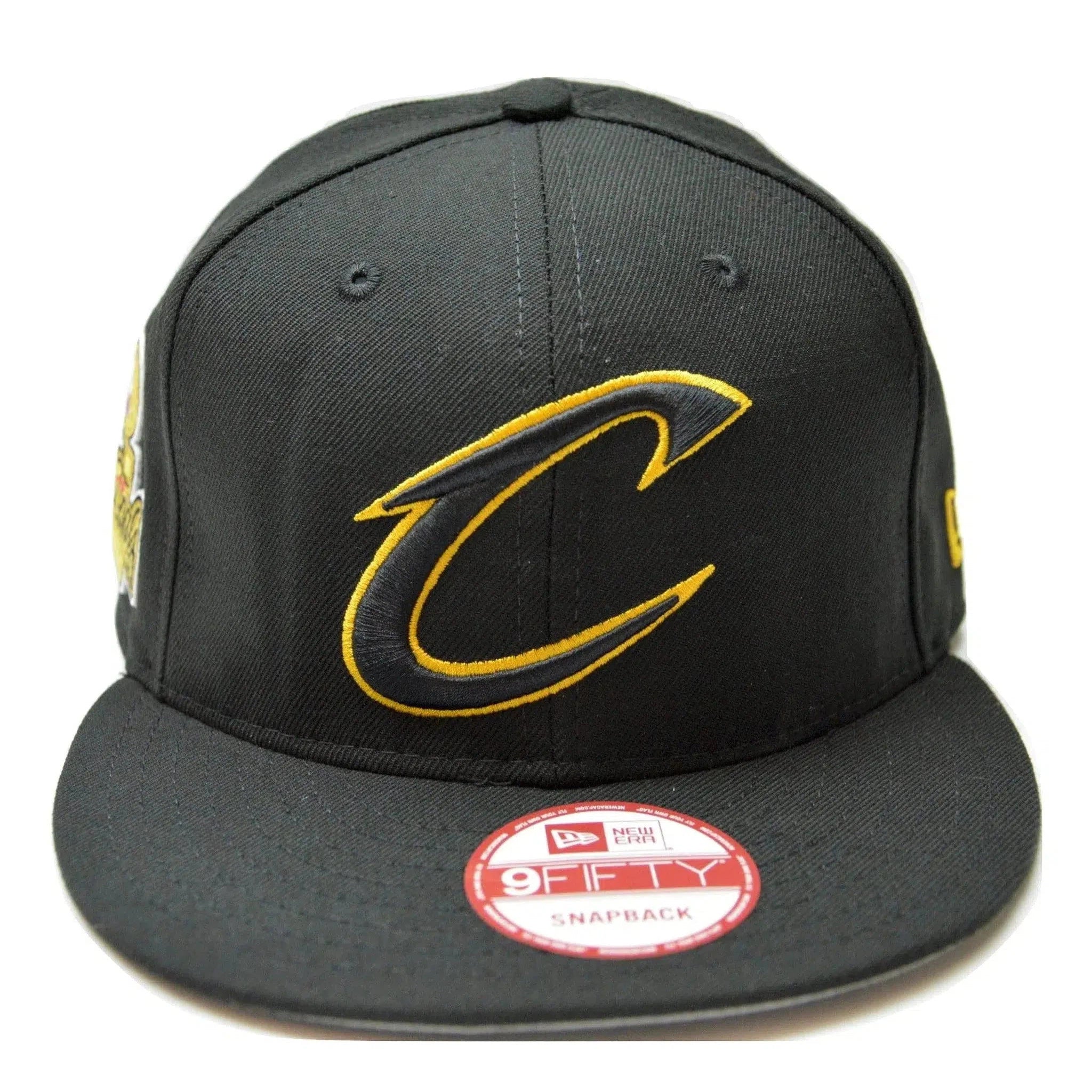 Cleveland Cavaliers New Era 9FIFTY NBA Finals Black Adjustable Snapback Cap