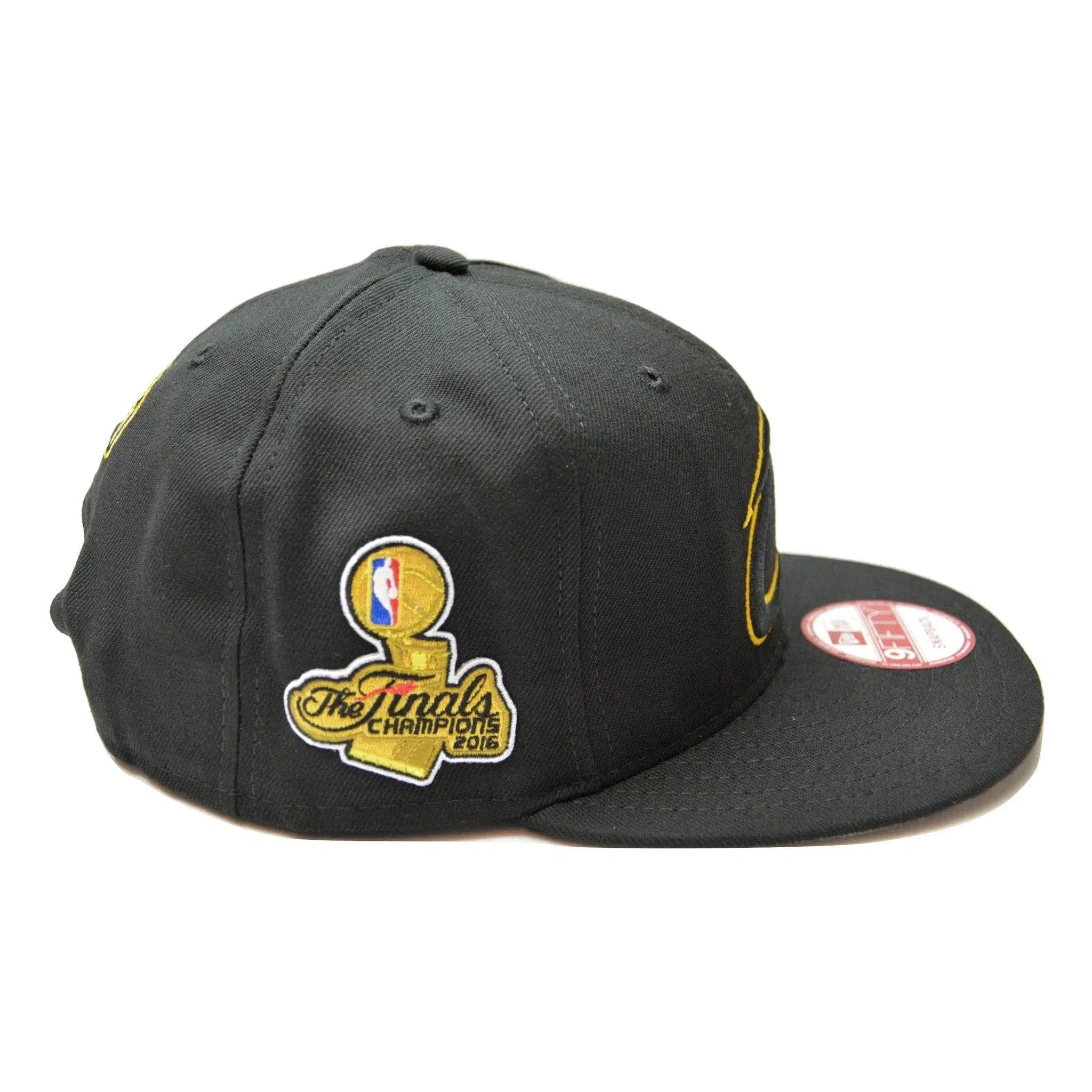 Cleveland Cavaliers New Era 9FIFTY NBA Finals Black Adjustable Snapback Cap