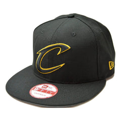 Cleveland Cavaliers New Era 9FIFTY NBA Finals Black Adjustable Snapback Cap