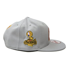 Cleveland Cavaliers New Era 9FIFTY NBA Finals Light Gray Adjustable Snapback Cap